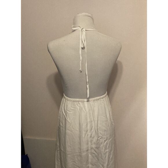 Rachel Pally Naomi Maxi Maternity Dress •M• Ivory Halter Gown $248 NWT! - Picture 4 of 7